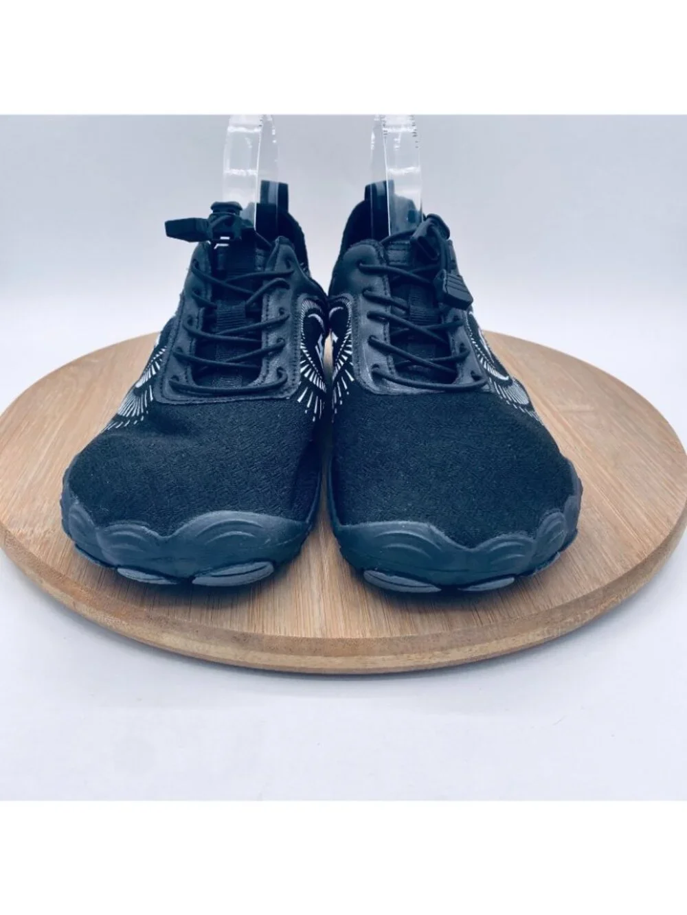 Hike Footwear Barefoot Shoes Womens 10 41 Black Wide Toe Zero Drop Minimalist